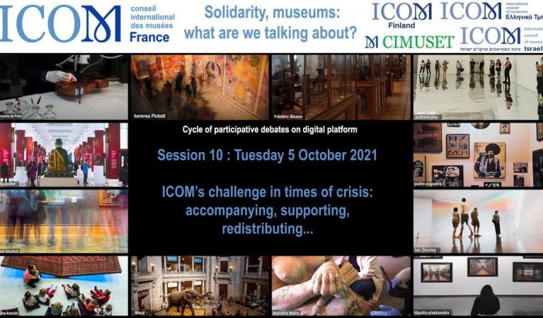 ICOM’s challenge in times of crisis 5.10.21
